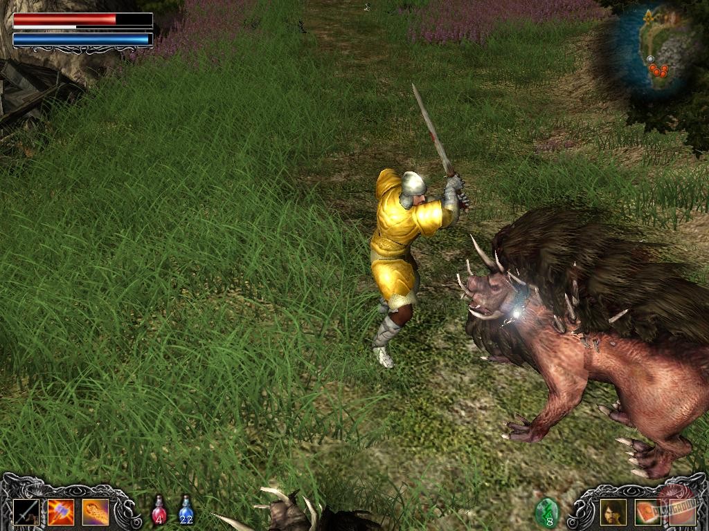 Скриншот из игры Legend: Hand of God - 48