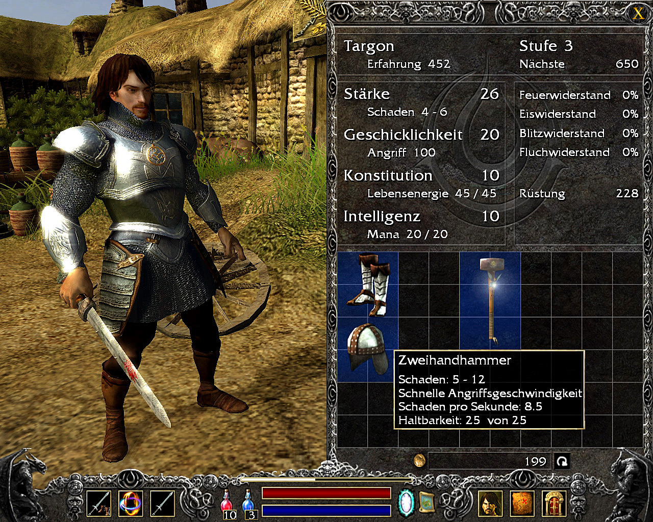 Скриншот из игры Legend: Hand of God - 13