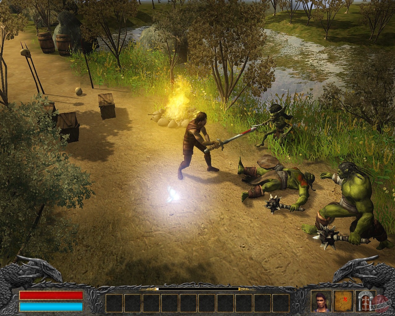 Скриншот из игры Legend: Hand of God - 36