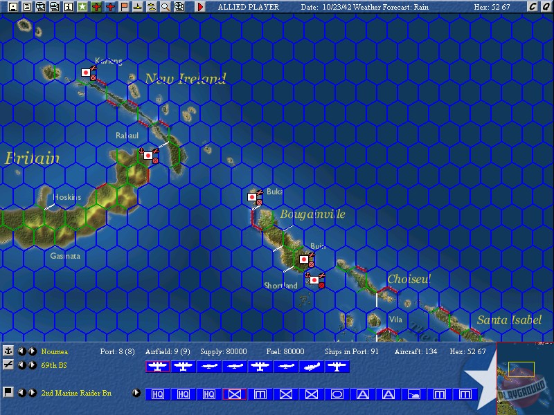Скриншот из игры Uncommon Valor: Campaign for the South Pacific - 2