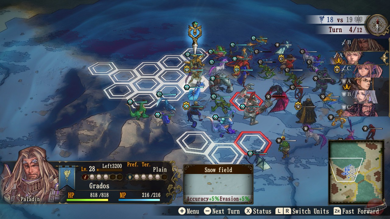 Скриншот из игры Brigandine: The Legend of Runersia - 20