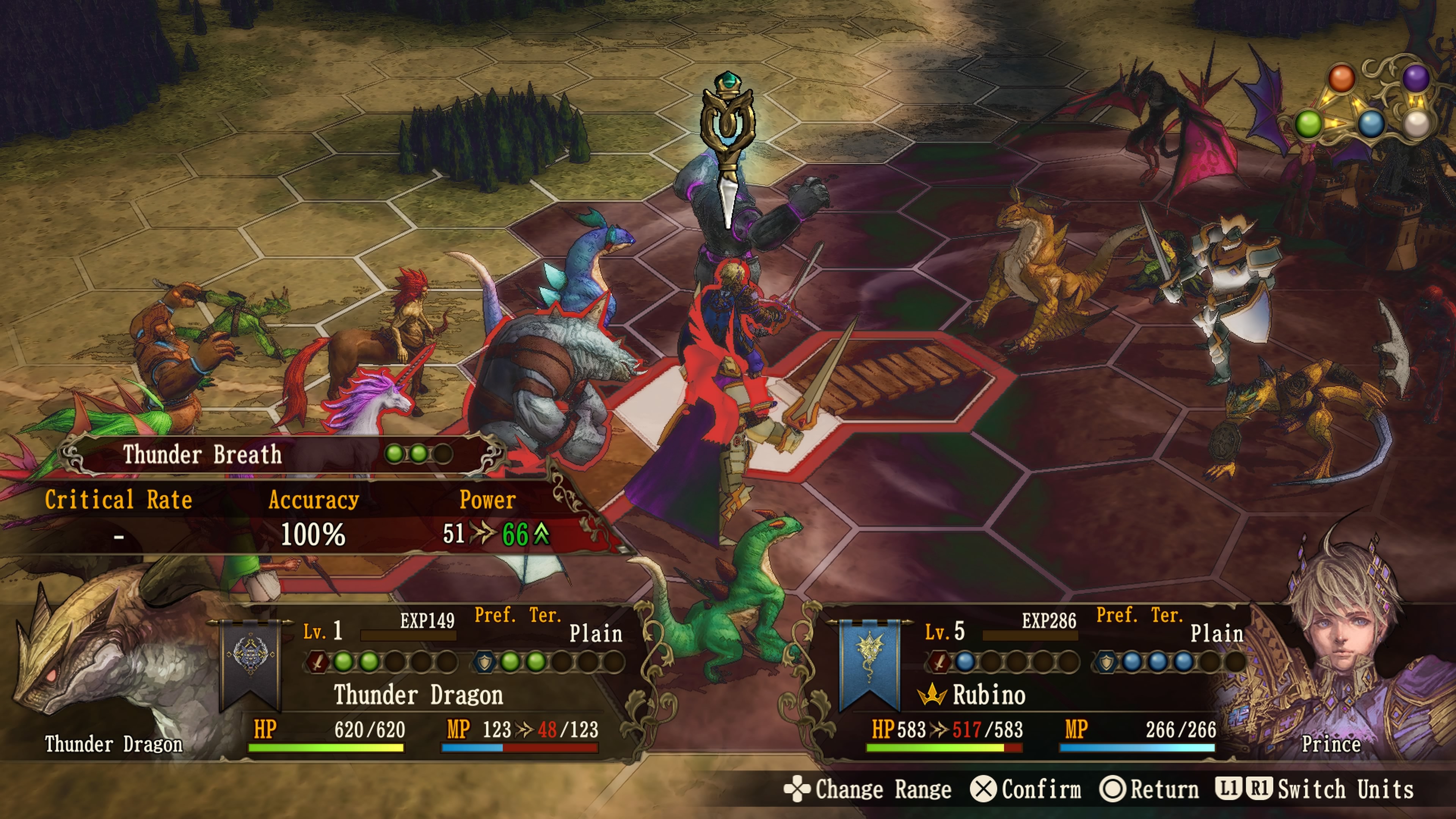 Скриншот из игры Brigandine: The Legend of Runersia - 55