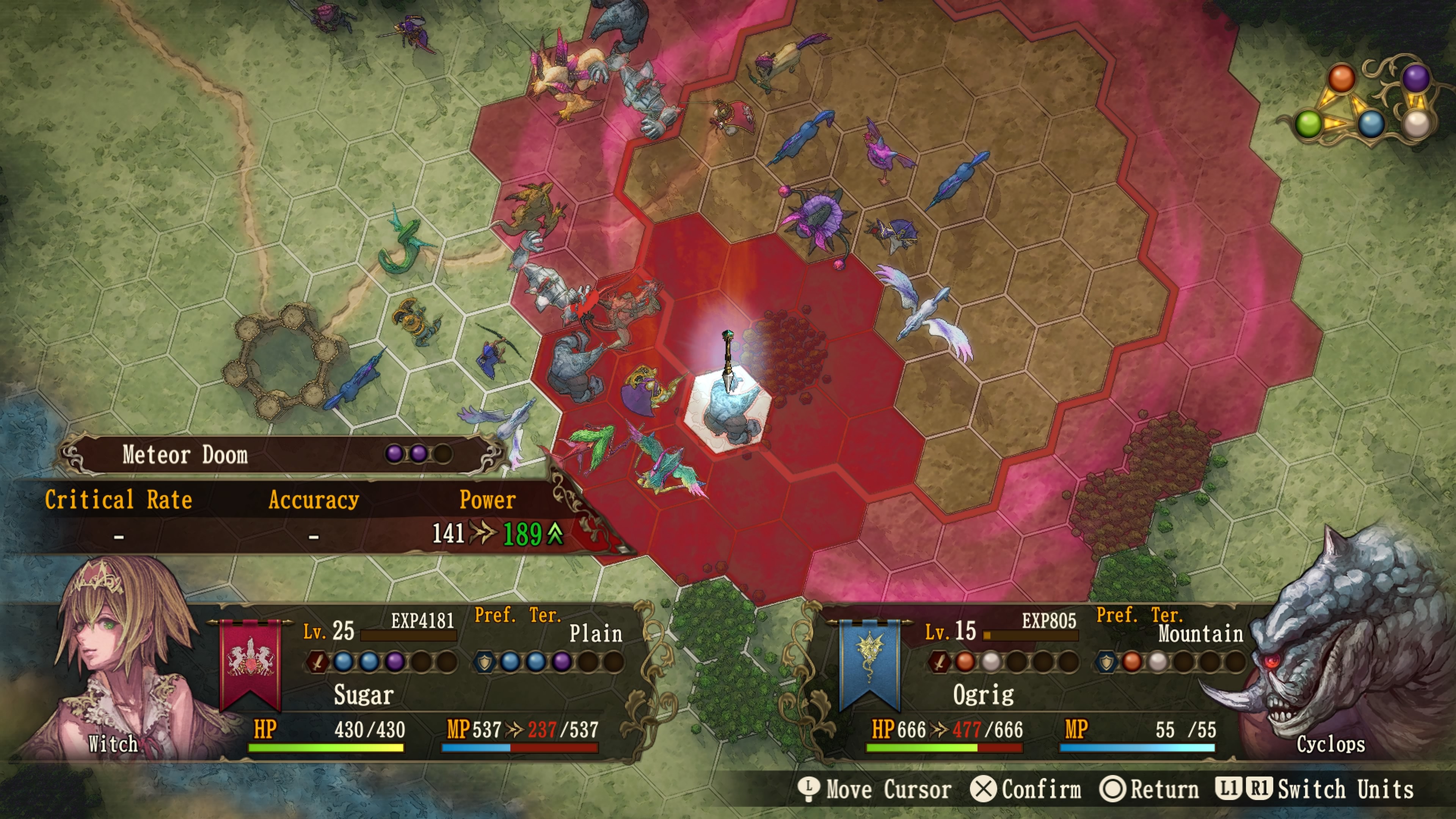 Скриншот из игры Brigandine: The Legend of Runersia - 4