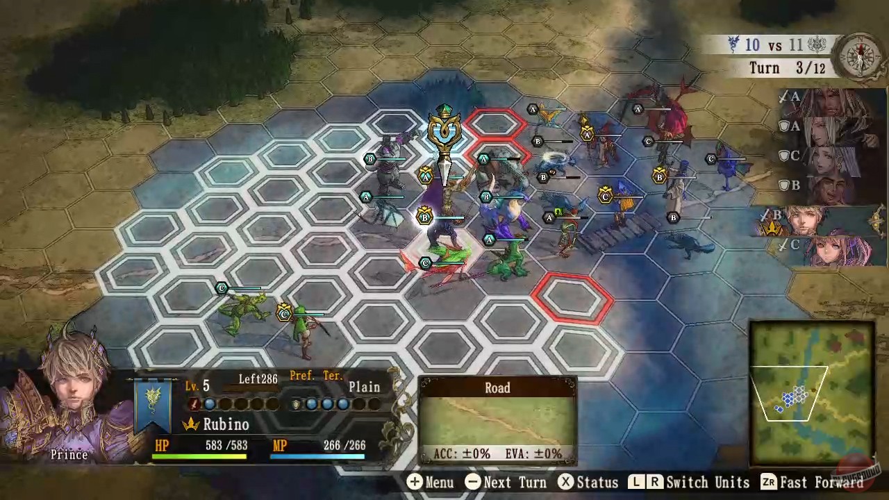 Скриншот из игры Brigandine: The Legend of Runersia - 21