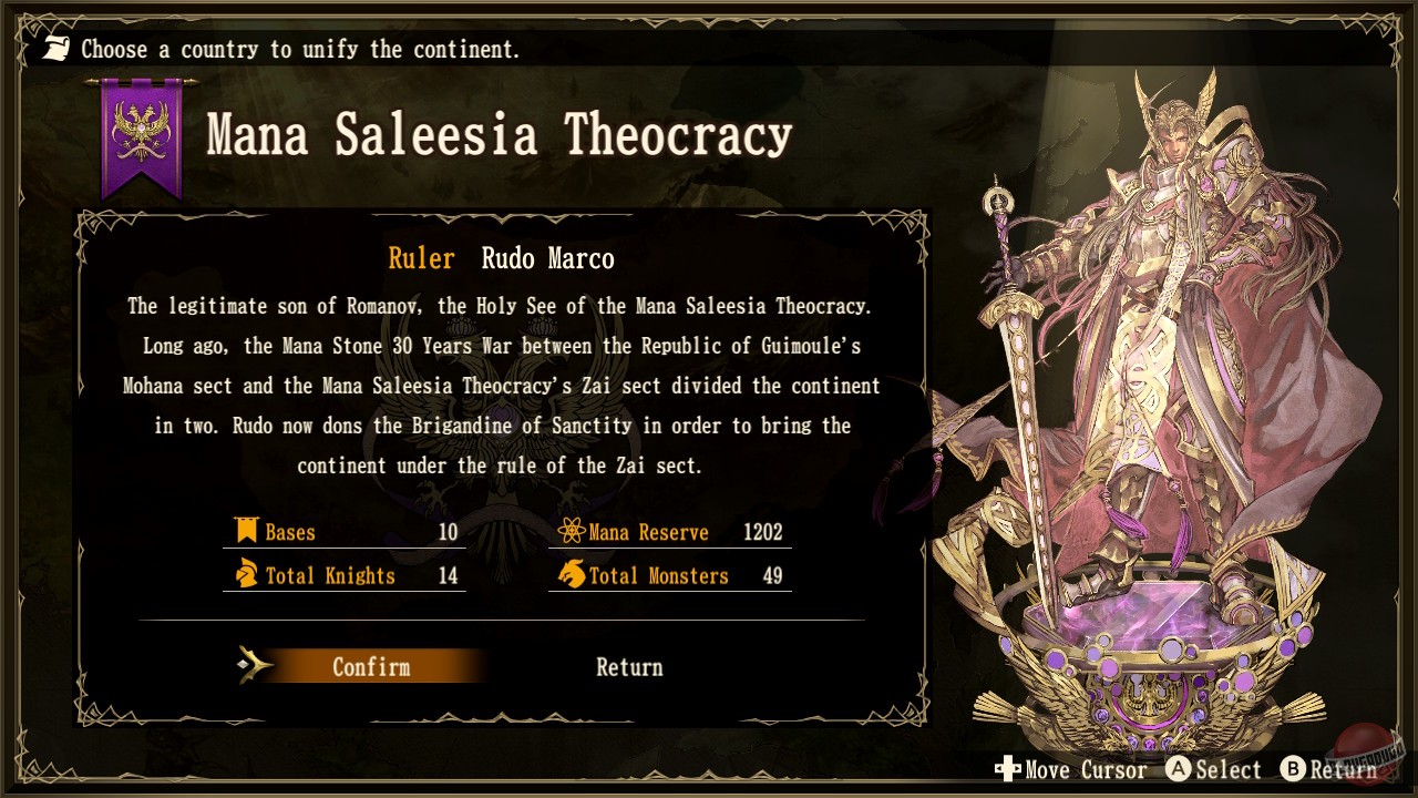 Скриншот из игры Brigandine: The Legend of Runersia - 9