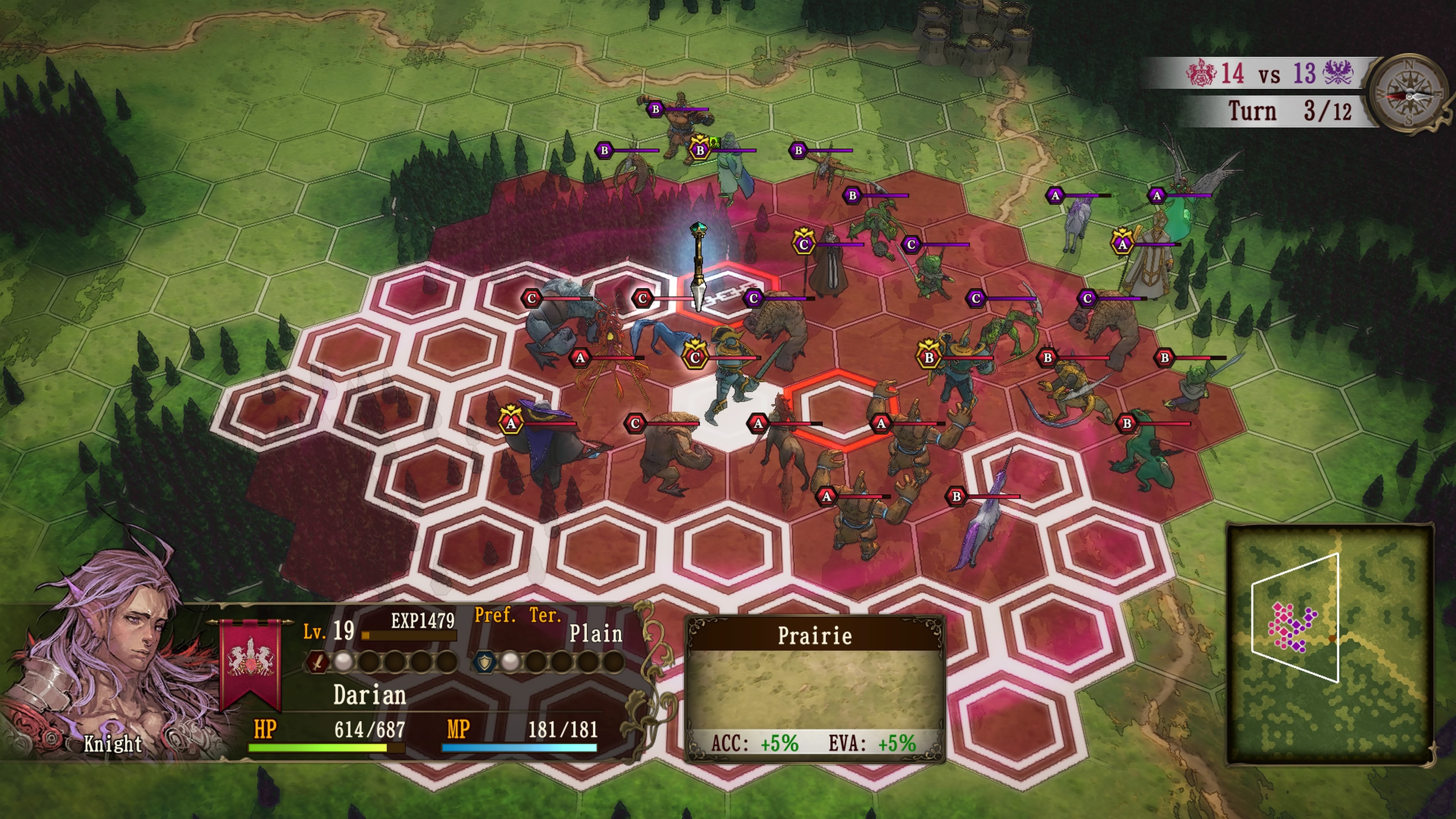 Скриншот из игры Brigandine: The Legend of Runersia - 41