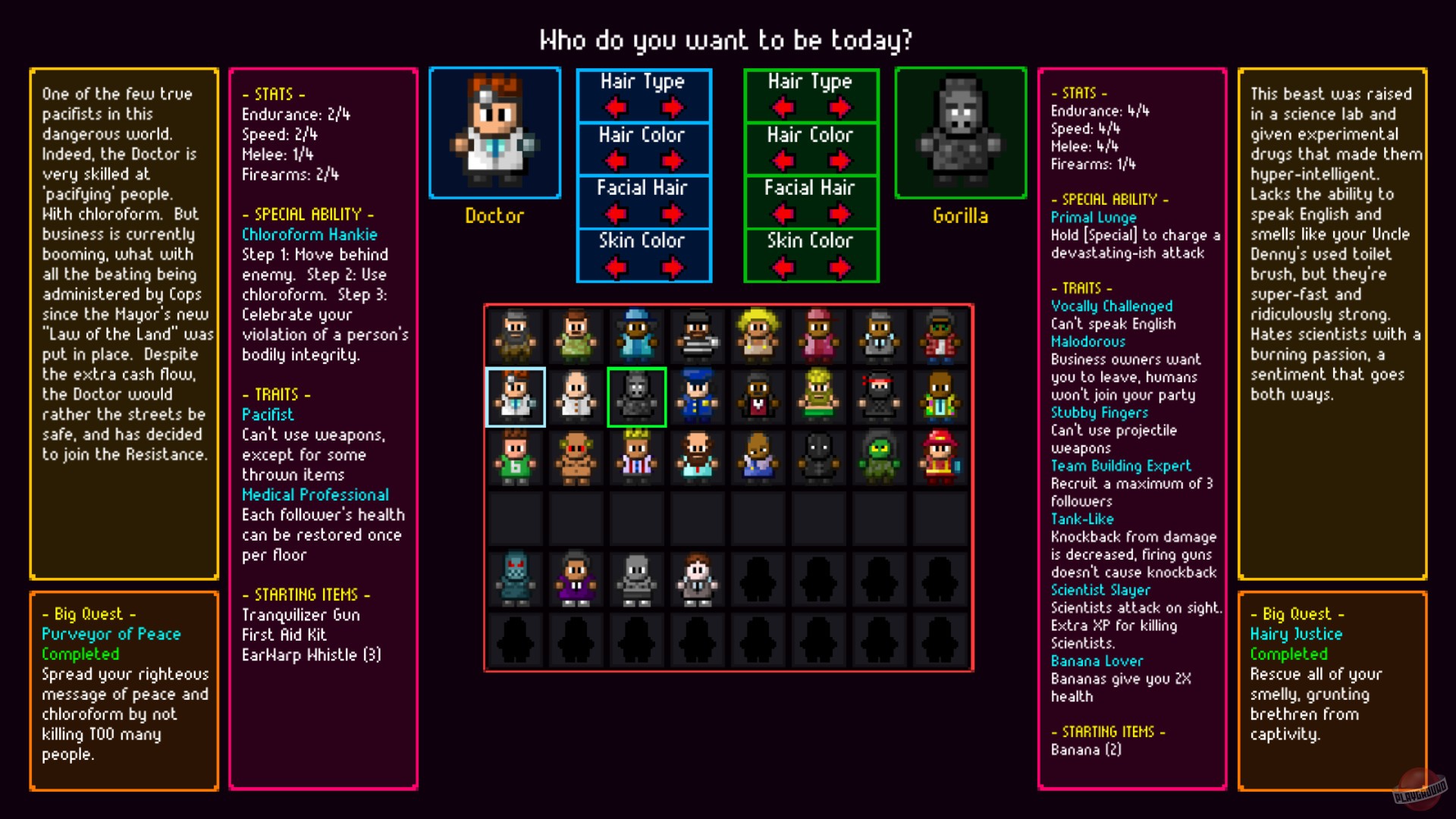 Скриншот из игры Streets of Rogue - 57