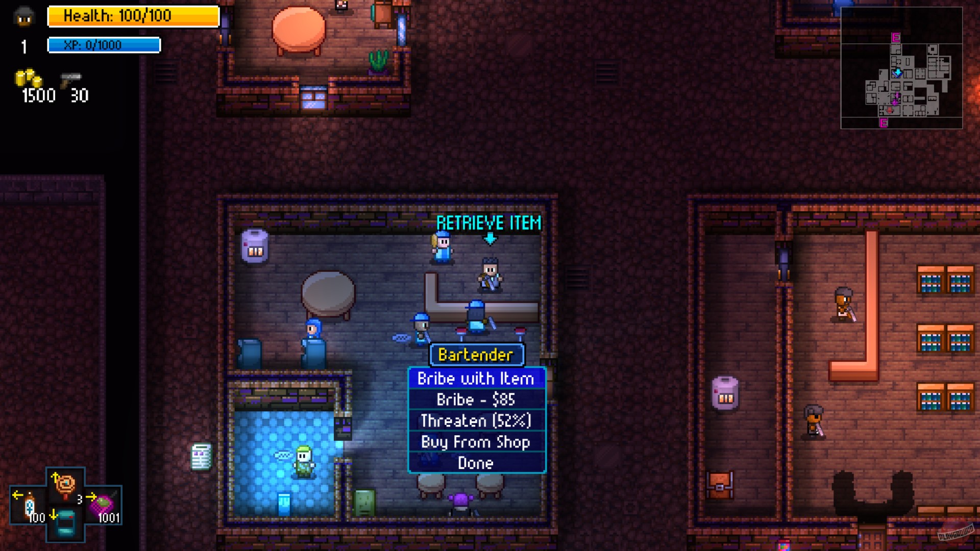 Скриншот из игры Streets of Rogue - 32