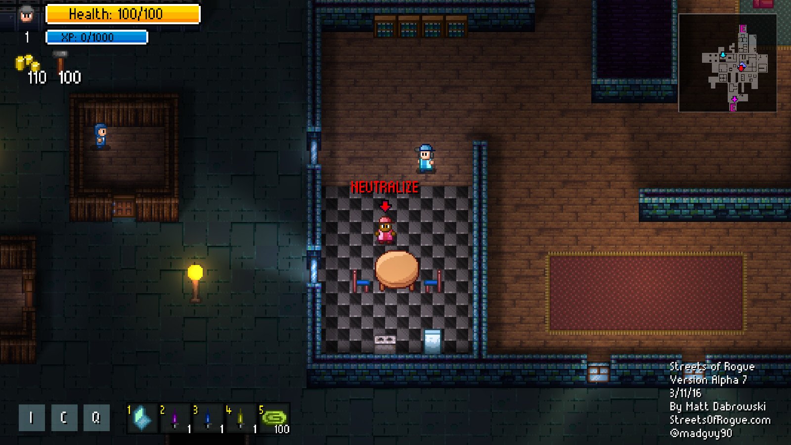 Скриншот из игры Streets of Rogue - 7