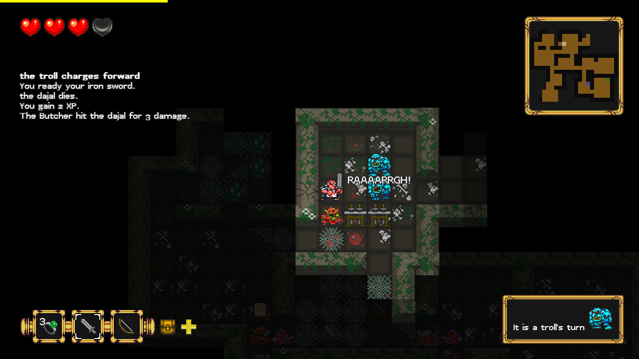 Скриншот из игры The Depths of Tolagal - 3