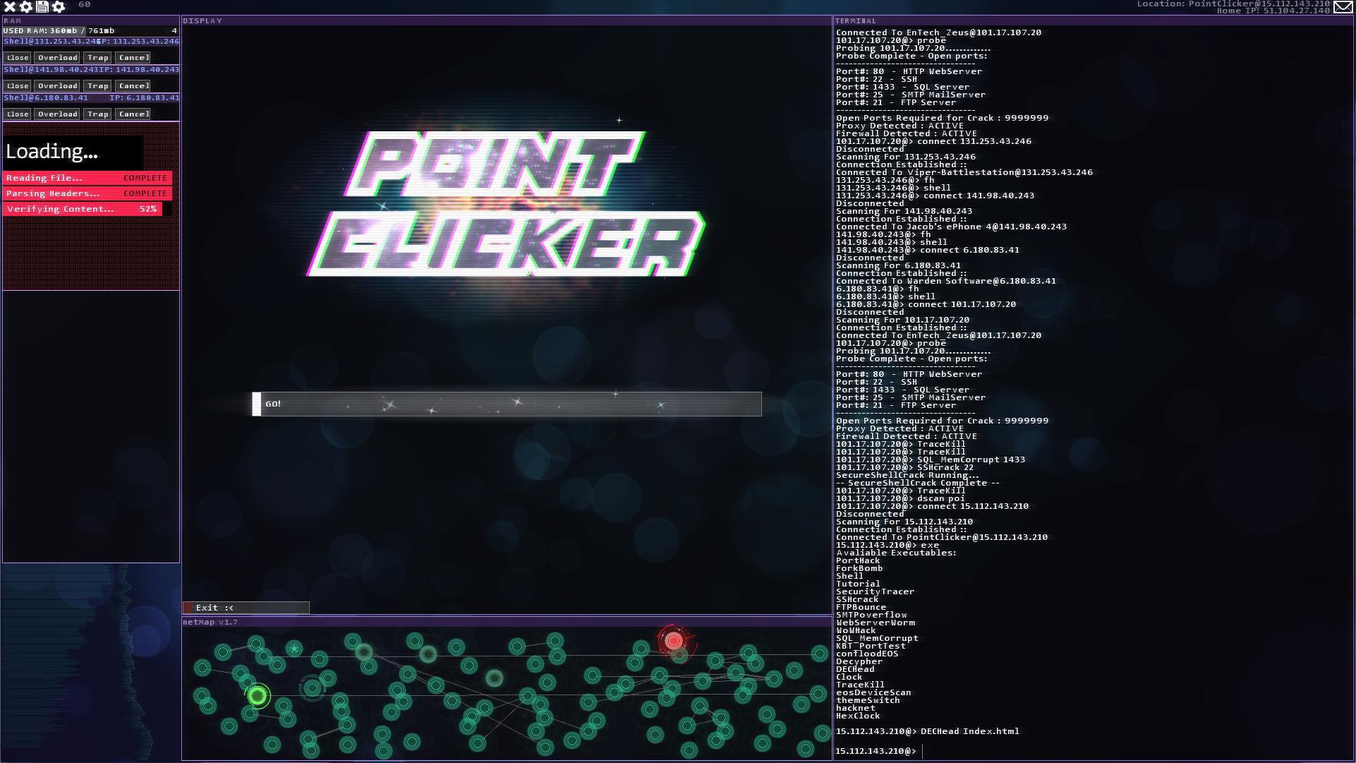 Скриншот из игры Hacknet - 33