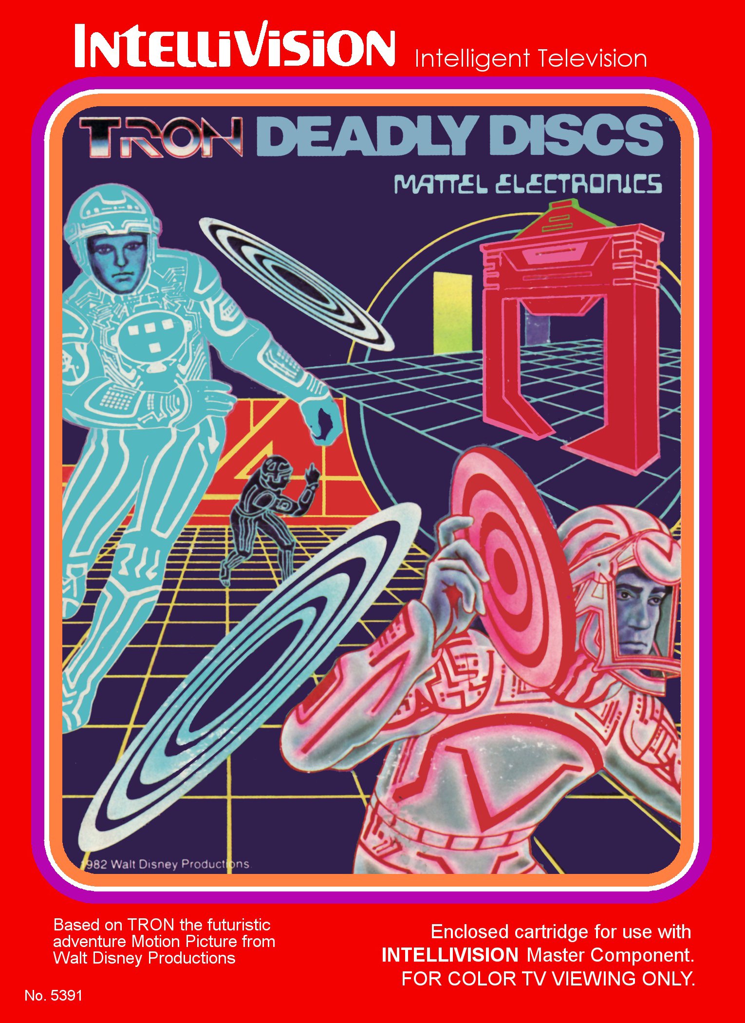 Обложка игры Tron: Deadly Discs