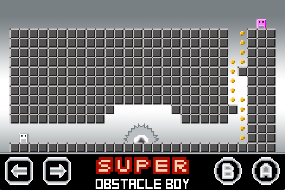 Скриншот из игры SUPER OBSTACLE BOY - 4
