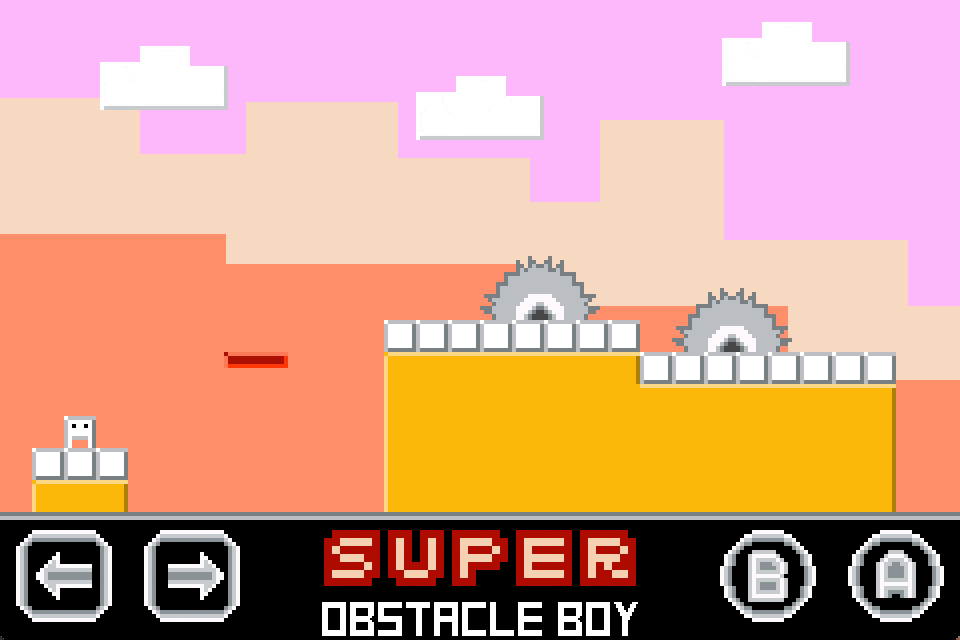 Скриншот из игры SUPER OBSTACLE BOY - 5