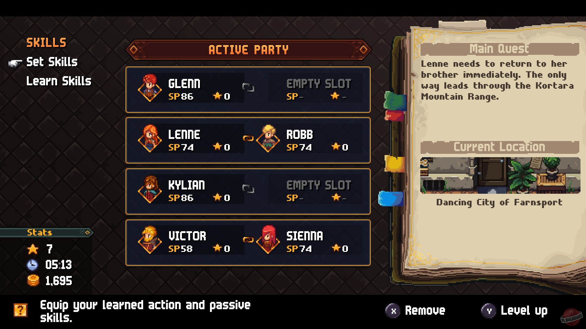 Скриншот из игры Chained Echoes - 2