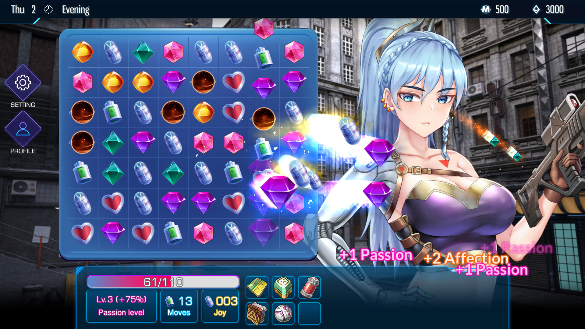 Скриншот из игры Cyber Crush 2069 - 1