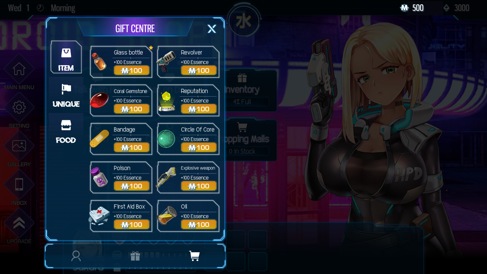 Скриншот из игры Cyber Crush 2069 - 7