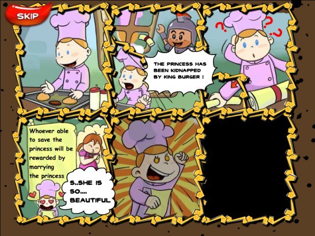 Скриншот из игры Burger Battle - 1