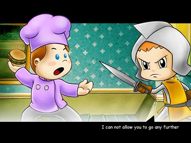 Скриншот из игры Burger Battle - 5