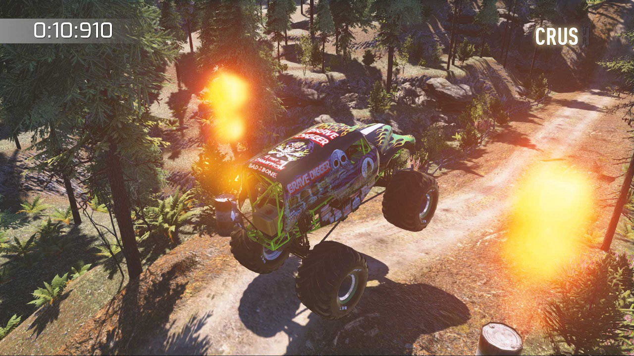 Скриншот из игры Monster Jam: Crush It - 3