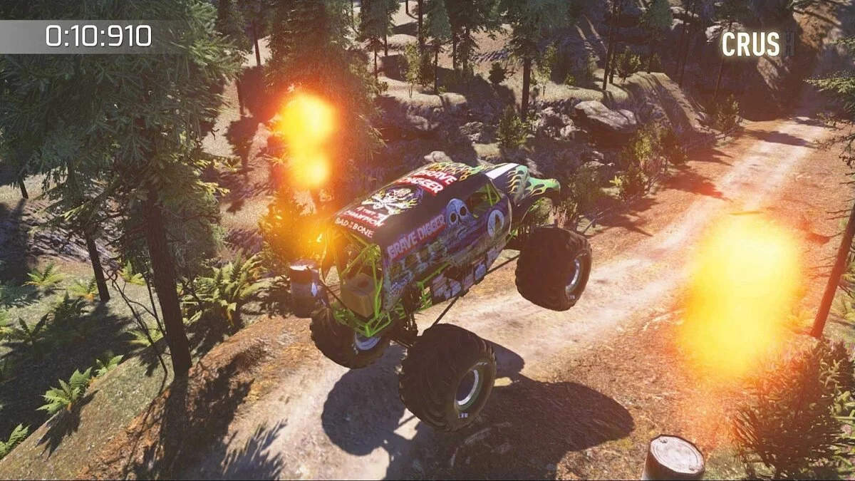 Скриншот из игры Monster Jam: Crush It - 4