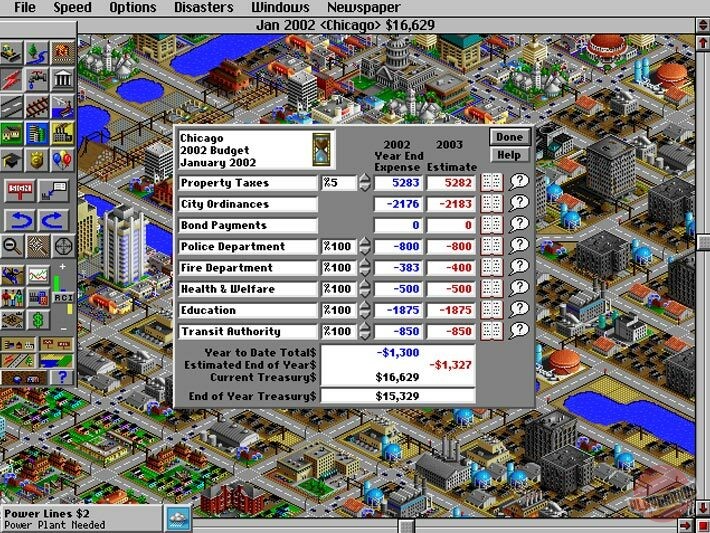Скриншот из игры SimCity 2000 Network Edition - 2