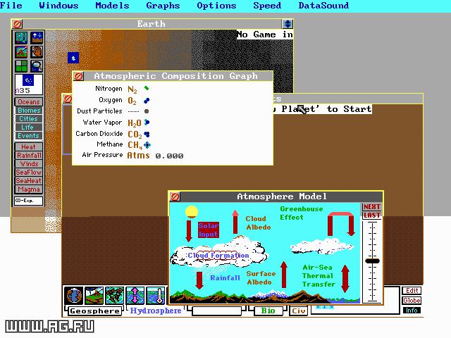 Скриншот из игры SimEarth: The Living Planet - 3