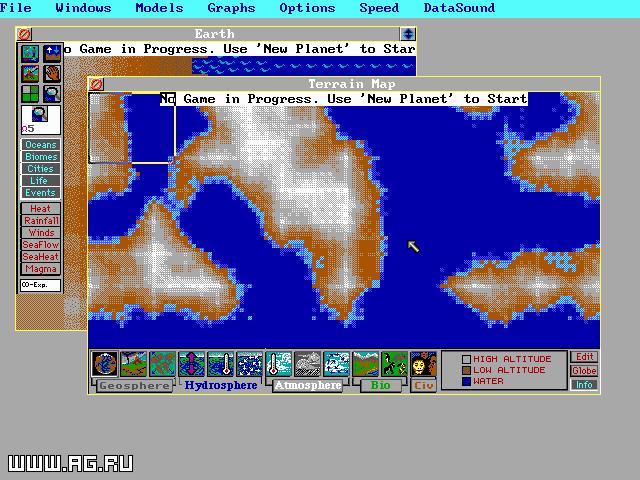 Скриншот из игры SimEarth: The Living Planet - 12