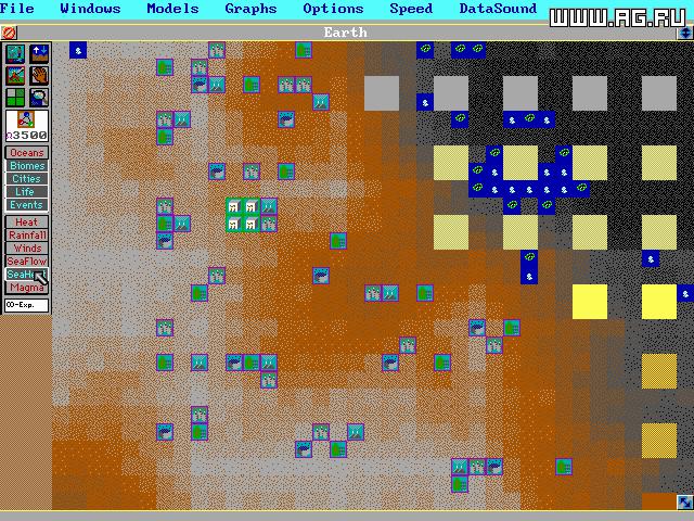 Скриншот из игры SimEarth: The Living Planet - 18