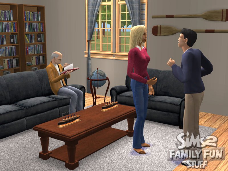 Скриншот из игры The Sims 2: Family Fun Stuff - 5