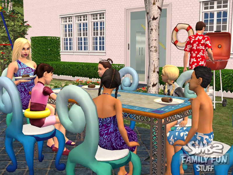 Скриншот из игры The Sims 2: Family Fun Stuff - 11