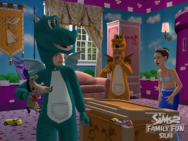 Скриншот из игры The Sims 2: Family Fun Stuff - 24