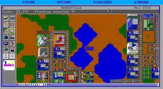 Скриншот из игры SimCity (1989) - 2