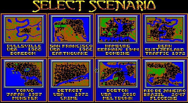 Скриншот из игры SimCity - 88