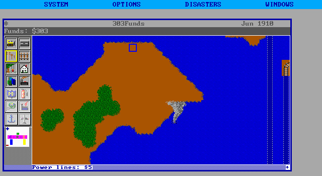 Скриншот из игры SimCity - 89