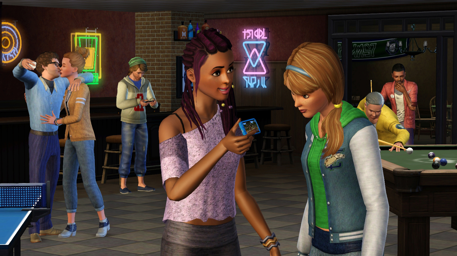 Скриншот из игры The Sims 3: University Life - 36