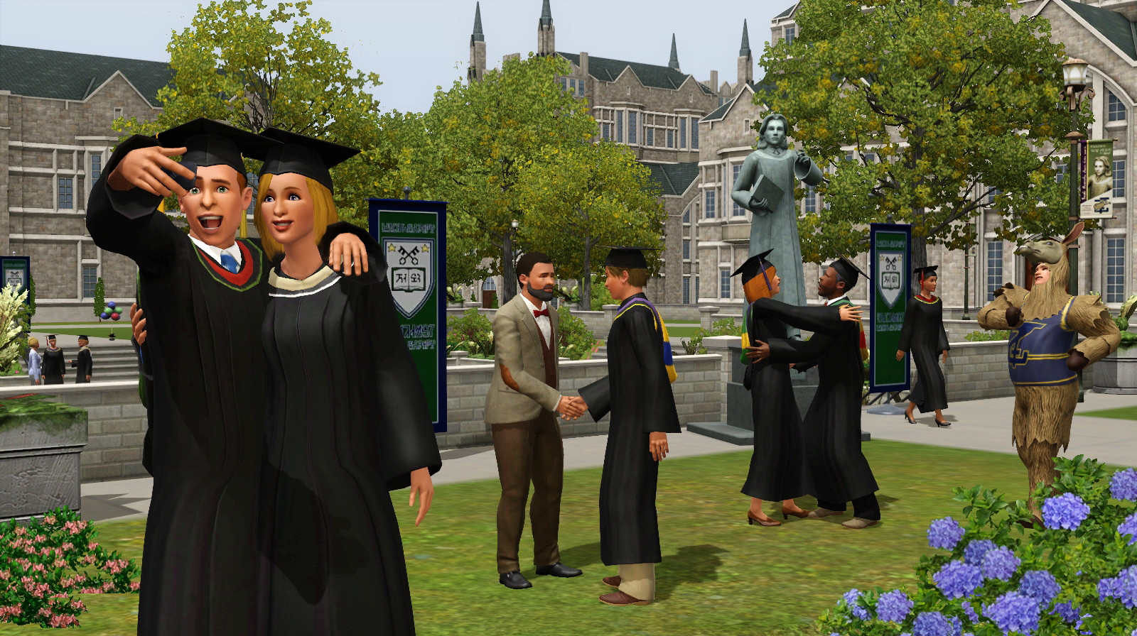 Скриншот из игры The Sims 3: University Life - 41