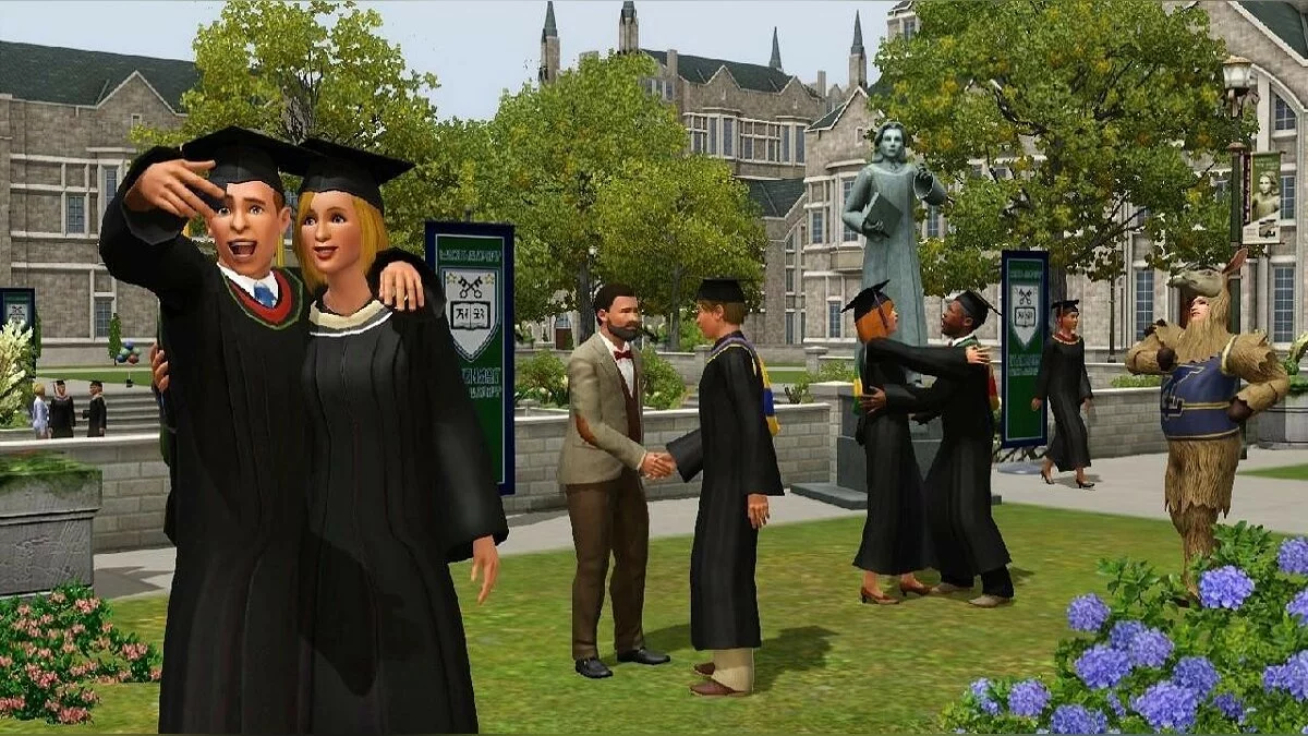 Скриншот из игры The Sims 3: University Life - 6