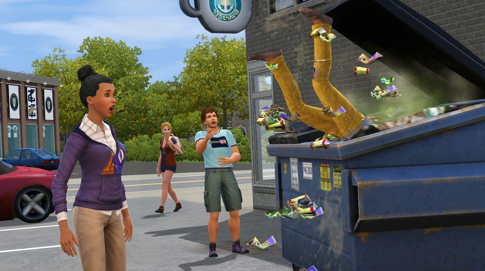Скриншот из игры The Sims 3: University Life - 28
