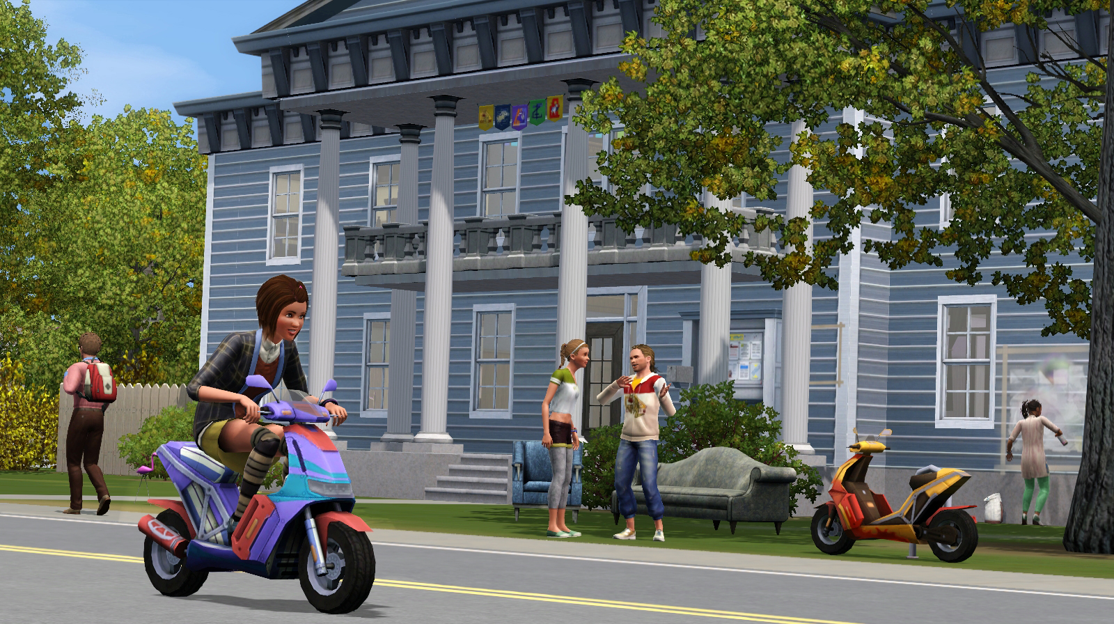 Скриншот из игры The Sims 3: University Life - 24