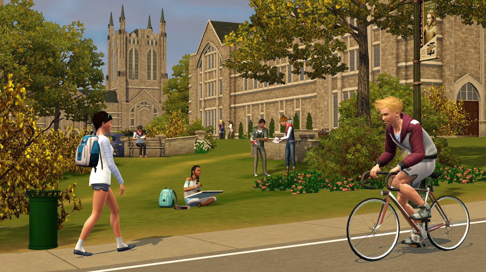 Скриншот из игры The Sims 3: University Life - 14