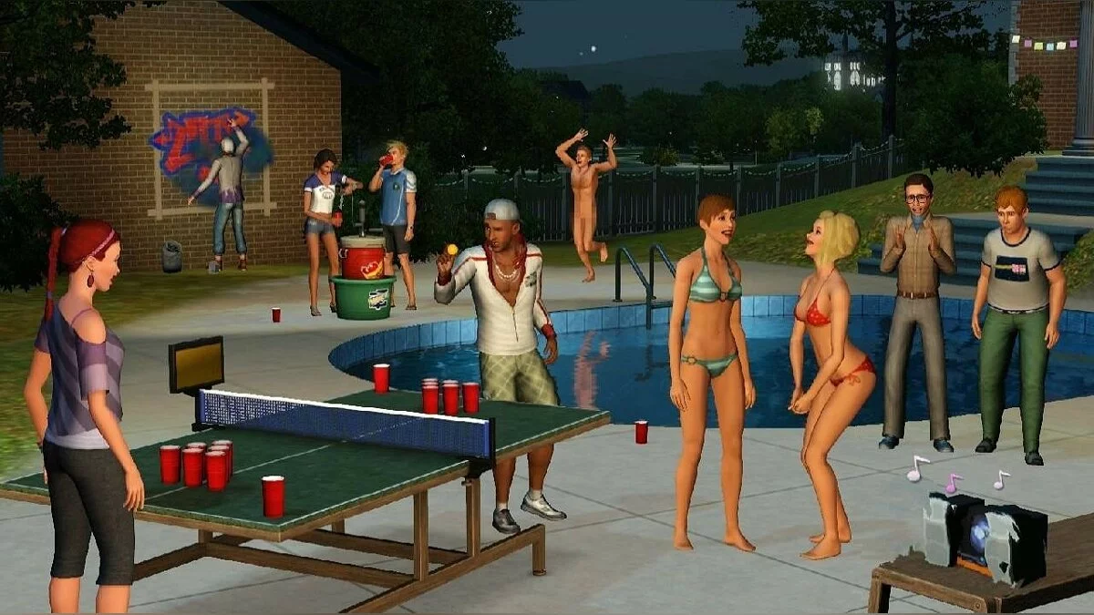 Скриншот из игры The Sims 3: University Life - 23