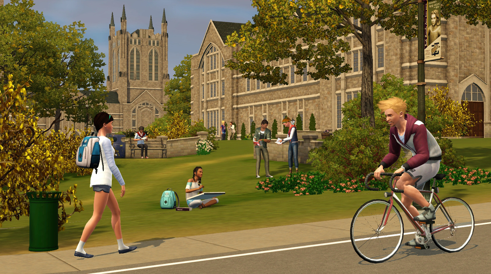 Скриншот из игры The Sims 3: University Life - 37
