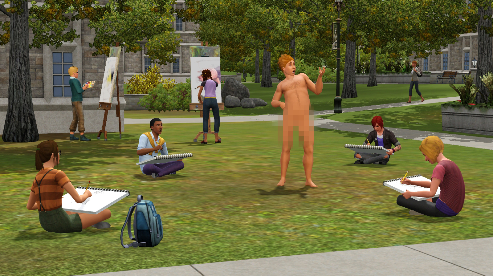 Скриншот из игры The Sims 3: University Life - 8