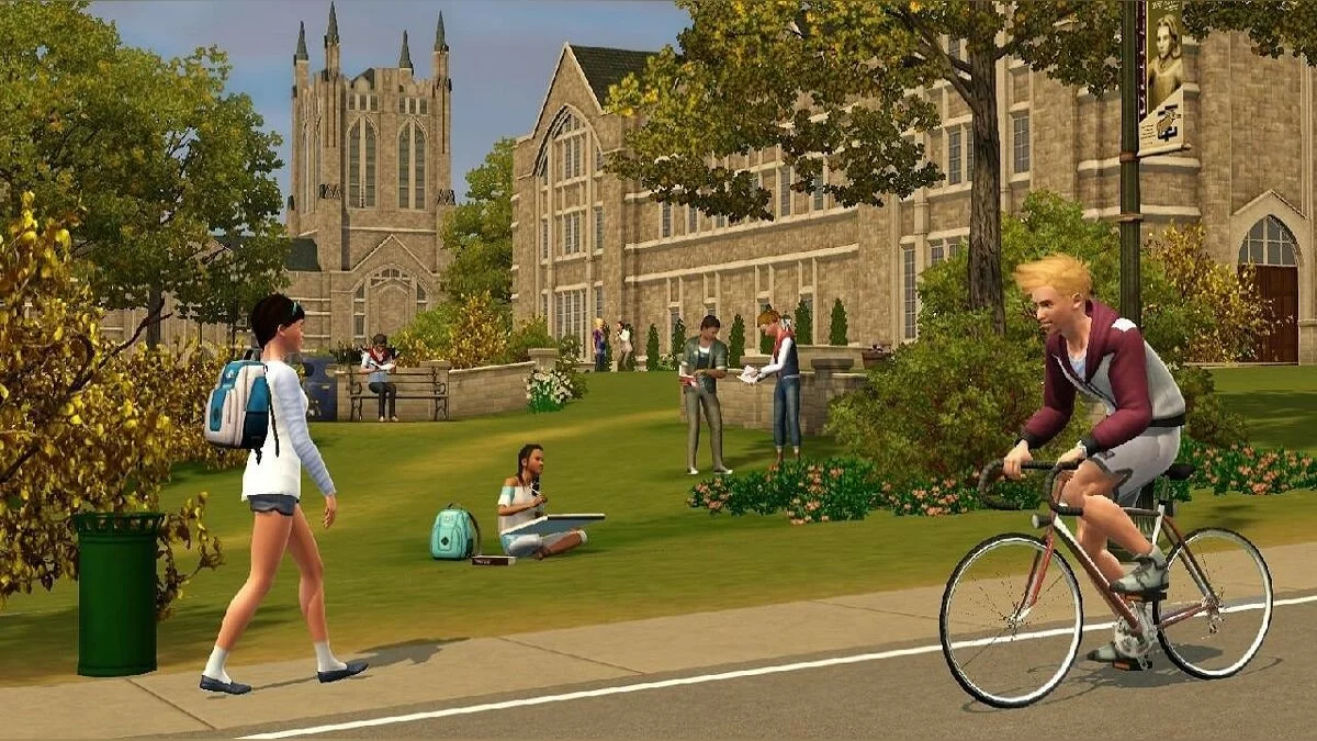 Скриншот из игры The Sims 3: University Life - 18