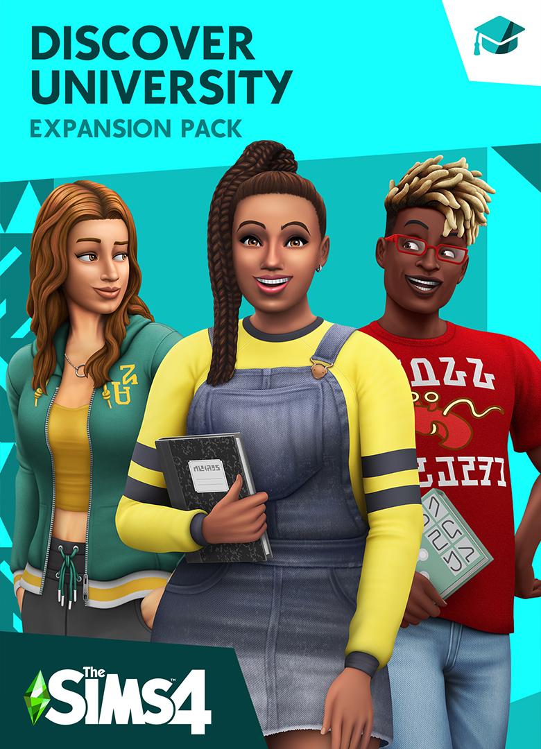 Обложка игры The Sims 4: Discover University