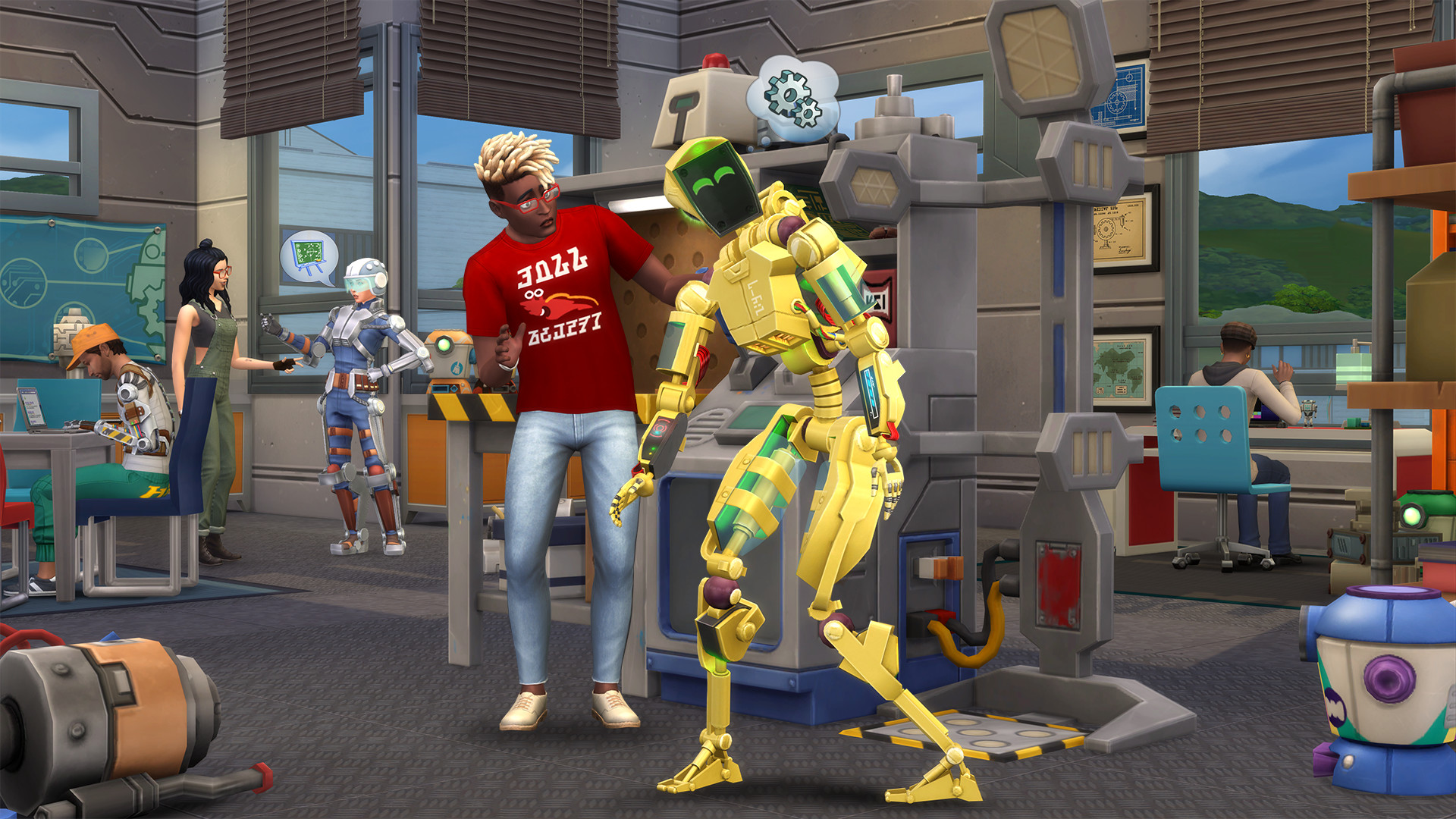 Скриншот из игры The Sims 4: Discover University - 1