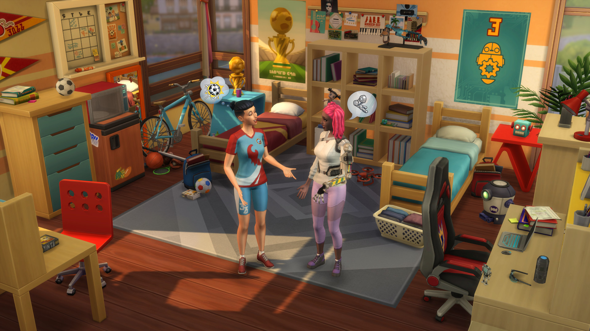 Скриншот из игры The Sims 4: Discover University - 9