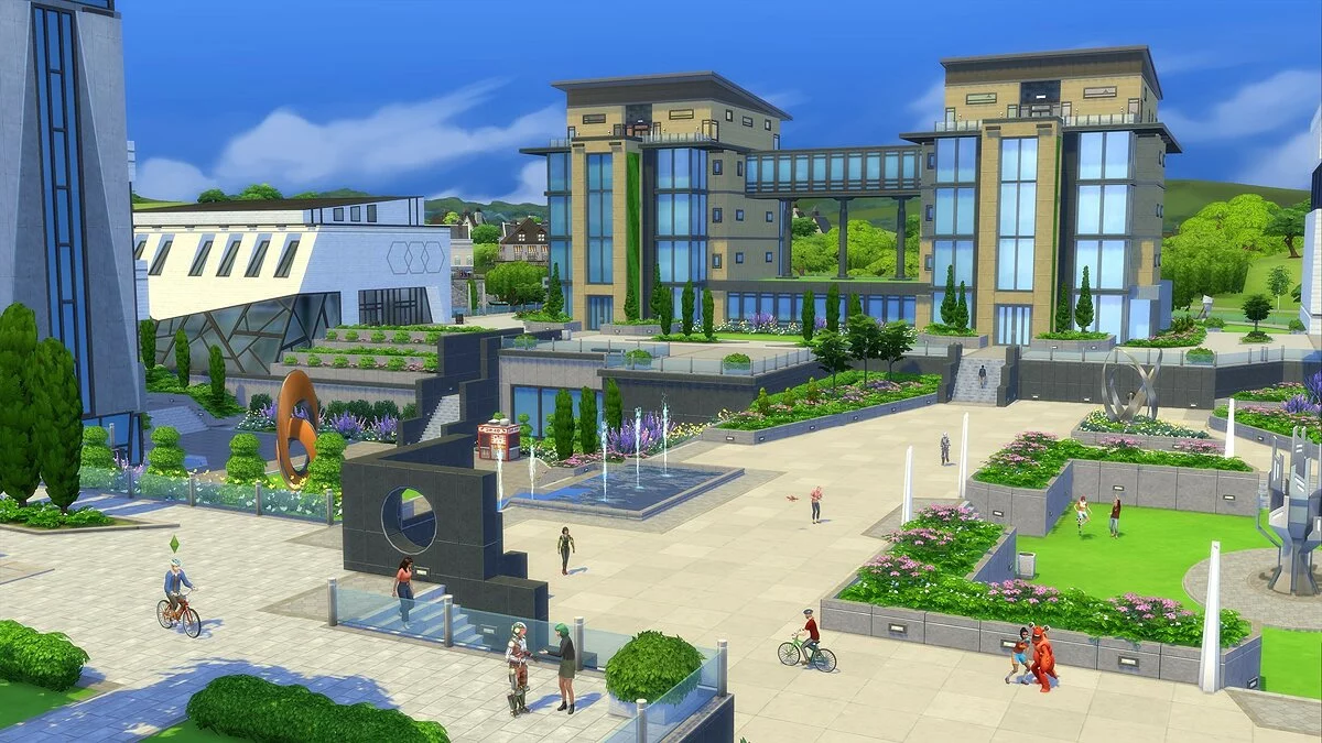 Скриншот из игры The Sims 4: Discover University - 2