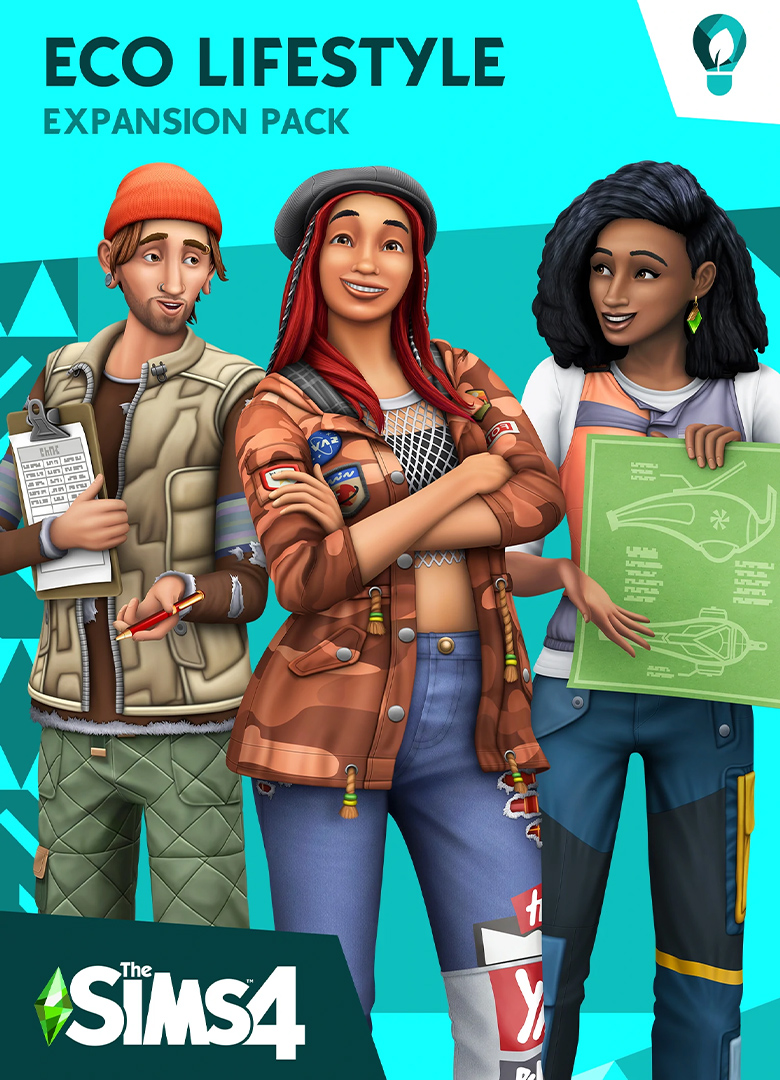 Обложка игры The Sims 4: Eco Lifestyle